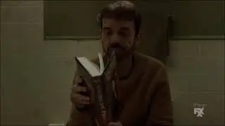 Fargo - Lorne Malvo takes a dump
