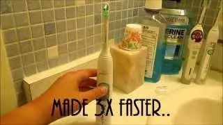 Toothbrush moving by itself!!!