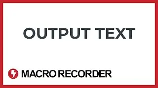 Automate text insertion with Macro Recorder