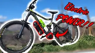 converting my MTB to ELECTRIC | tongsheng tsdz2 from Yosepower