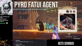 Pyro Fatui Agent Gets Serious - Genius Invokation TCG - Gwentshin Impact