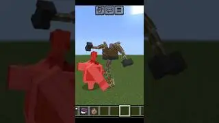 (Invasion Code Red) Villager Sergeant Major Vs Illager Mech (Rexy's Expansion) #minecraftmobbattle