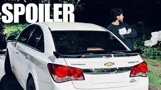 INSTALLING MG-5 SPOILER IN CHEVROLET CRUZE LTZ🔥 | DETAILED INSTALLATION 🔥 |