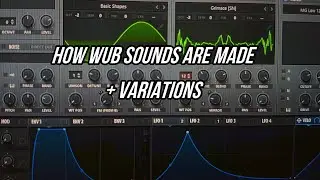 how WUB sounds are made / SOUND DESIGN