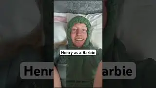 WEIRD KID AS BARBIE