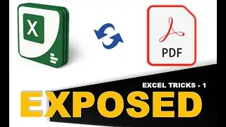 How to Convert Excel to PDF | Convert Excel File To PDF | Excel to PDF