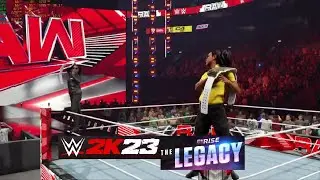 WWE 2K23 1.10 PC Mods MyRise The Legacy Bayley '18 Part 11 WWE Woman Tag Team Champion