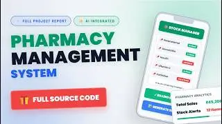 Pharmacy Management System Project | Gemini AI Prescription Scanner | POS | Source Code