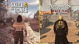 Skull and Bones PC vs Assassin's Creed IV Black Flag PC | Details Comparison