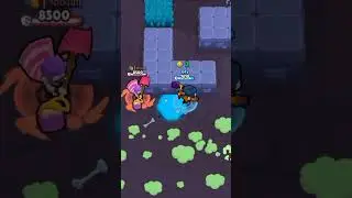 Как я убегал от Мортиса в #бравлстарс #brawlstars #bs