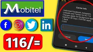 mobitel data package sinhala | mobitel social media package | Mobitel 116 Unlimited data package