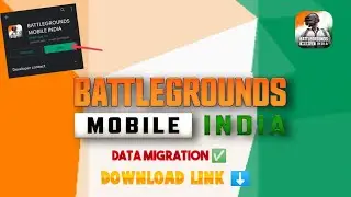 BATTLEGROUNDS MOBILE INDIA IS HERE 🔥  | How To Download? | DATA TRANSFER ✅