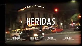 HERIDAS (Versión Acústica) Cata Raybaud ft. Benja Walker