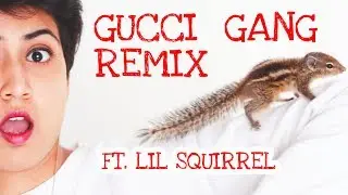 Gucci Gang Ft Lil Squirrel | Straight Off The Desk | Siri | Official Music Video