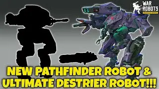 🔴NEW PATHFINDER ROBOT AND NEW ULTIMATE DESTRIER GAMEPLAY IN WAR ROBOTS!!! Test Server Was Bugged :/