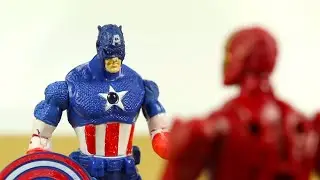 Civil War Toys | Ironman vs Captain America | Rooster Workshop