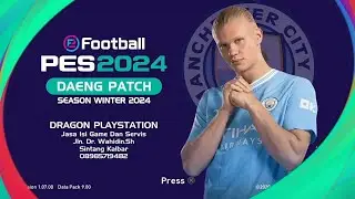 EFOOTBALL PES 2024 DAENG PATCH WINTER SEASON 23/24 PS4 HEN