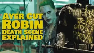 AYER CUT ROBIN DEATH SCENE EXPLAINED | How Geoff Johns CHANGE DCEU Timeline | 