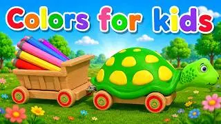 Educational cartoons for children 🍎 — One & Many — Cartoons for kids — Olly the train