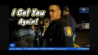 ELY Got Arrested Again By The Same Cop Of The Upcoming Trial - On T.P.P. Live Panel!