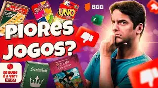 POLÊMICA! MEUS PIORES JOGOS? | De quem é a Vez? - Indica