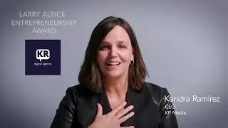 Kendra Ramirez- Larry Albice Entrepreneurship Award