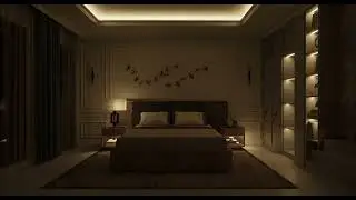 Render :- BEDROOM  Location:INDIA, MUMBAI #3dsmax #Coronarender #photoshop #3dvisualizer #shorts