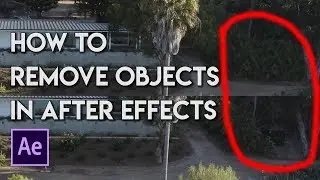 How to Remove Objects in Video | After Effects CC 2021 Tutorial