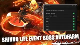 NEW Shindo Life Event Boss Autofarm Script! | Autofarm Shindai Rengoku Overnight!