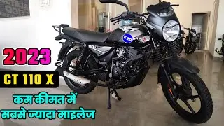 2023 New Bajaj CT 110 X E20 OBD-2 Review | Bajaj CT 110x On Road Price Mileage New Features Review