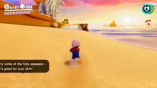 AI extended Super Mario Odyssey gameplay