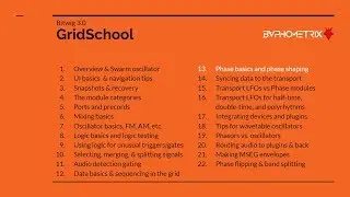 Bitwig Grid School 13 - Phase Basics & Phase Shaping