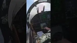 Cockpit view of an F-18 taking off from an Aircraft Carrier . #aviation