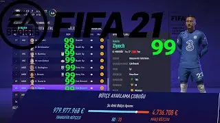FİFA 21 KARİYER HİLELERİ | CHEAT TABLE TÜRKÇE | OYUNCU POTANSİYELİ PARA HİLESİ
