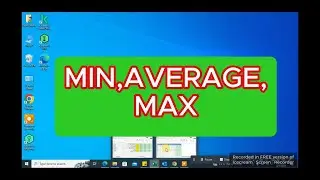 How to Find Minimum, Maximum, and Average | How to create Min, Max and Average Formula Excel 2023