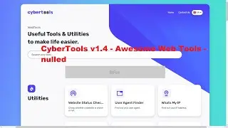 CyberTools v1.4 - Awesome Web Tools | How to install CyberTools 