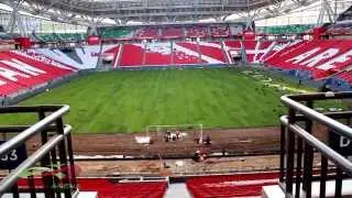 KAZAN ARENA #16. Последний этап укладки газона на 