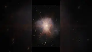 Arp 220, Shining Like A Brilliant Beacon Amidst A Sea Of Galaxies 