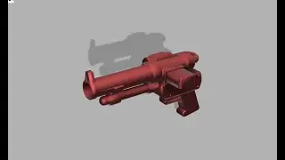Пистолет во Fusion 360