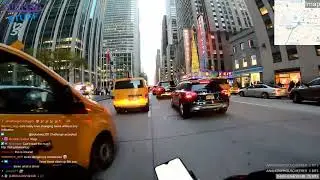 Miekii - This Is Insane / NYC Traffic (Twitch Live Stream Clip)