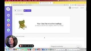 Step 2: Select "Active Story" for the Class (FabuLingua Teacher Dashboard instructions)