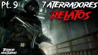 1 hora de Relatos de TERROR de MILITARES Mexicanos PT.9 l Terror Nocturno