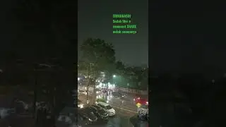 #shorts hujan di malam hari