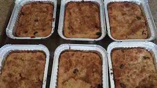 How To Make Puerto Rican Bread Pudding! (Budin)
