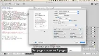 ChordPro Buddy - Howto print or export PDF with two columns