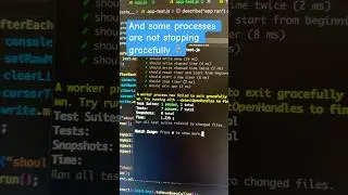Nodejs event listeners: Jest not stopping gracefully 