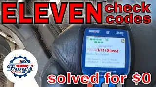 ELEVEN check engine codes FIXED for $FREE 2006 Honda Pilot