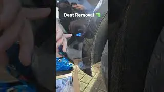 How to Pull a Dent from a Car: DIY Tutorial #carrepair #dentremoval #carmaintenance #carrestoration