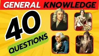 Can you Answer these GENERAL KNOWLEDGE question?  Famous Historical Figures Edition | Part 2