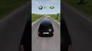 BMW Alpina XB7 vs Range Rover Vogue #beamngdrive #shorts